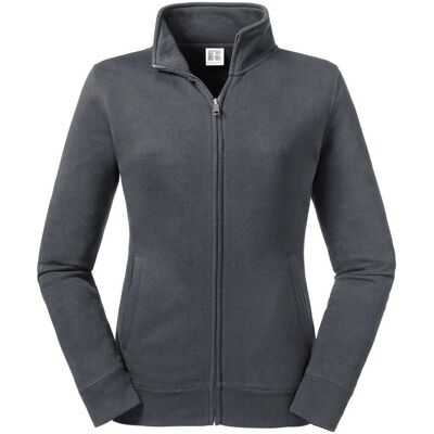 Russell Athletic Dames/Meisjes Sweat Jacket Convoy Grey - Sweatjacke Russell Athletic Dames/Meisjes Sweat Jacket Convoy Grey - Sweatjacke