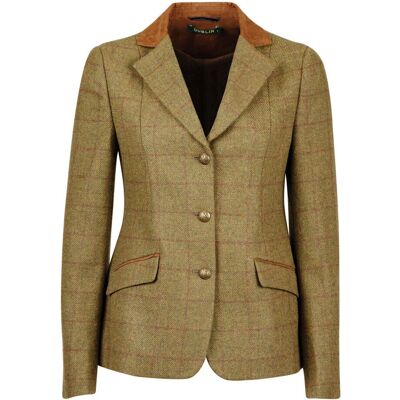Dublin Model Albany Tweed Suede Collar Kids Jacket - Jacket Dublin Model Albany Tweed Suede Collar Kids Jacket - Jacket