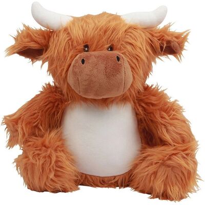 Mumbles Zippie Highland Cow Plush Toy - Plush Toy Mumbles Zippie Highland Cow Plush Toy - Plush Toy