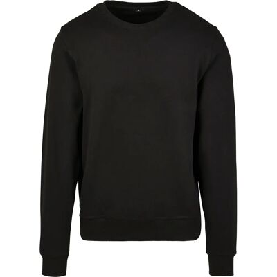 Build Your Brand Black XXL Premium Crew Neck Sweater - Sweater Build Your Brand Black XXL Premium Crew Neck Sweater - Sweater