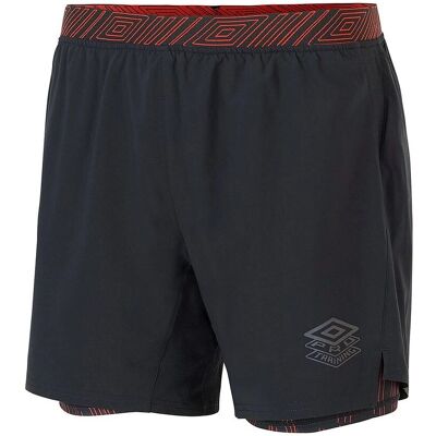 Umbro Zwarte Heren Elite Trainingsshorts - Waterdicht & Stevigheid Umbro Zwarte Heren Elite Trainingsshorts - Waterdicht & Stevigheid