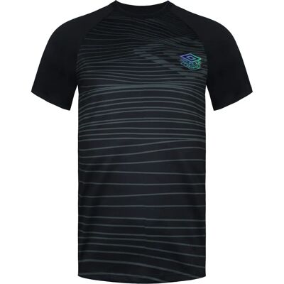 Umbro Pro Training Heren Zwart/Groen T-Shirt - Training Umbro Pro Training Heren Zwart/Groen T-Shirt - Training