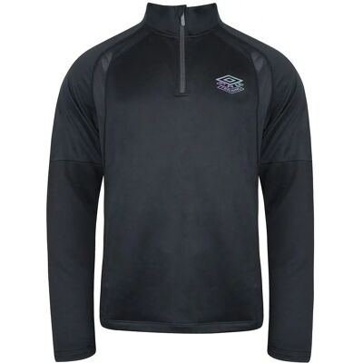 Umbro Pro Training Half Zip Top Heren - Zwart - Trainingstop Umbro Pro Training Half Zip Top Heren - Zwart - Trainingstop