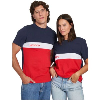 T-shirt sportivo UMBRO blu da uomo T-shirt sportivo UMBRO blu da uomo
