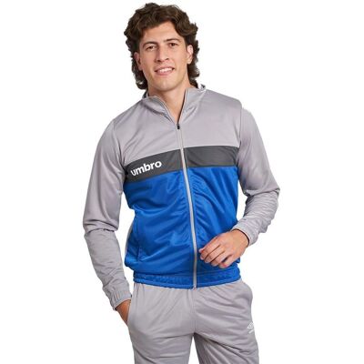 Umbro - Training - Blu/Grigio - Poliestere - Uomo - Giacca Umbro - Training - Blu/Grigio - Poliestere - Uomo - Giacca