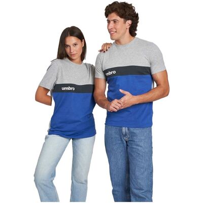 T-shirt da uomo a maniche corte Umbro - Cotone, Grigio, M T-shirt da uomo a maniche corte Umbro - Cotone, Grigio, M