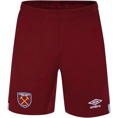 Spodenki dziecięce West Ham Umbro 2023-2024 - Claret - Małe Chłopcy - 56cm Talia Spodenki dziecięce West Ham Umbro 2023-2024 - Claret - Małe Chłopcy - 56cm Talia