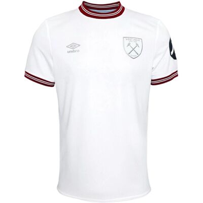 Dziecięca koszulka wyjazdowa West Ham United - Piłka nożna Dziecięca koszulka wyjazdowa West Ham United - Piłka nożna