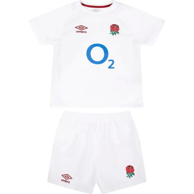 Umbro 2023-2024 England Rugby Infant Kit White - Kids' Replica Jersey Umbro 2023-2024 England Rugby Infant Kit White - Kids' Replica Jersey
