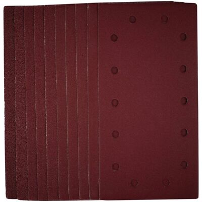 Draper 55866 - 115 x 230 mm - Hook and Loop - Pack of 10 sanding sheets Draper 55866 - 115 x 230 mm - Hook and Loop - Pack of 10 sanding sheets