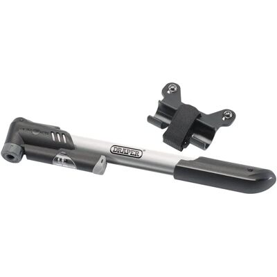 Pompa a mano per bici Draper 57379 - Doppio connettore Pompa a mano per bici Draper 57379 - Doppio connettore