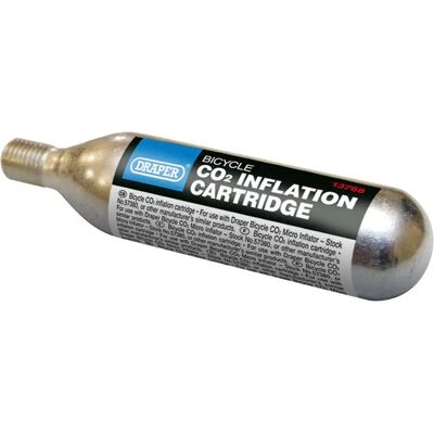 Draper Tools - 13786 - 16g - Acero - Cartucho CO2 Draper Tools - 13786 - 16g - Acero - Cartucho CO2