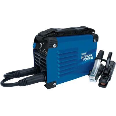 Soldador de electrodo Draper Storm Force - 120A, 230V, varillas 1.6-3.2mm Soldador de electrodo Draper Storm Force - 120A, 230V, varillas 1.6-3.2mm