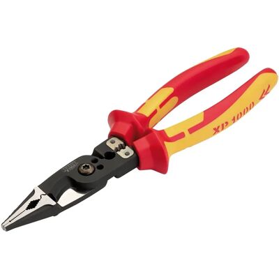 Draper XP1000 VDE 8-in-1 Electricians Pliers - Electricians Pliers Draper XP1000 VDE 8-in-1 Electricians Pliers - Electricians Pliers