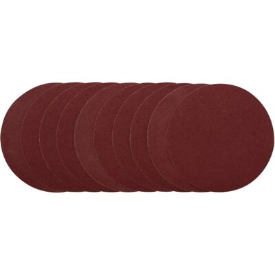 Discos de lijado Draper 10232 de óxido de aluminio 200mm - Grano 80 Discos de lijado Draper 10232 de óxido de aluminio 200mm - Grano 80