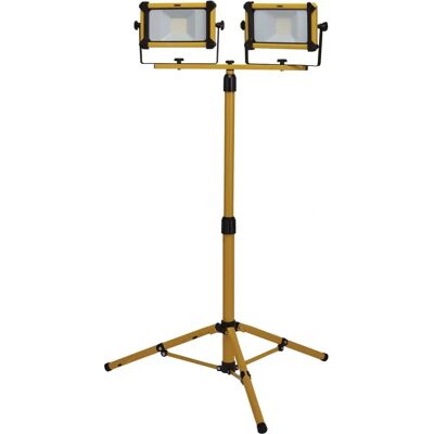 Draper 03213 LED Tripod Site Light - 2x30W, 6600LM Draper 03213 LED Tripod Site Light - 2x30W, 6600LM