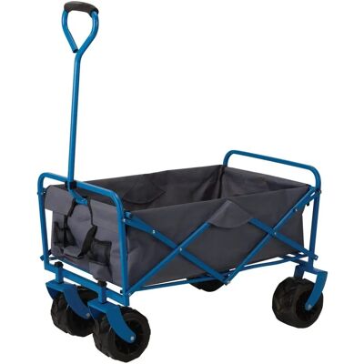 Carrello Pieghevole in Acciaio Draper - Ruote Grandi - 80kg Carrello Pieghevole in Acciaio Draper - Ruote Grandi - 80kg