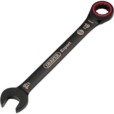 Draper 19mm HI-TORQ Ratelsleutel - Moersleutel Draper 19mm HI-TORQ Ratelsleutel - Moersleutel
