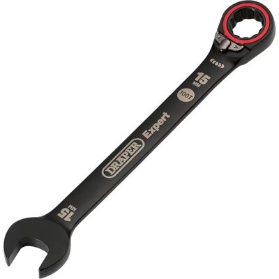 Draper Expert - 03905 - 15mm - HI-TORQ - Ratchet Spanner Draper Expert - 03905 - 15mm - HI-TORQ - Ratchet Spanner