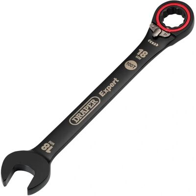 Draper Expert - 03908 HI-TORQ 18mm - 100-tooth - Spanner Draper Expert - 03908 HI-TORQ 18mm - 100-tooth - Spanner