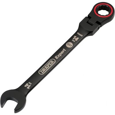 Draper Expert 14mm Flexible Head Ratchet Spanner - Ratchet Spanner Draper Expert 14mm Flexible Head Ratchet Spanner - Ratchet Spanner