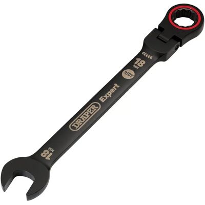 Draper Modelo 03925 - Llave de Carraca con Cabeza Flexible - 18mm Draper Modelo 03925 - Llave de Carraca con Cabeza Flexible - 18mm