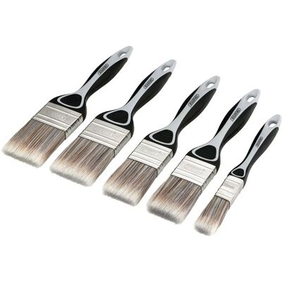 Draper 20618 Set di Pennelli Piatti a Impugnatura Morbida - Set di Pennelli Draper 20618 Set di Pennelli Piatti a Impugnatura Morbida - Set di Pennelli