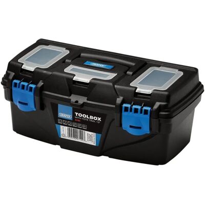 Draper 13" Plastic Toolbox with Tray - Toolbox Draper 13" Plastic Toolbox with Tray - Toolbox