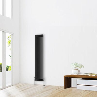 NRG - Traditional - Black - 1800x380mm - Radiator NRG - Traditional - Black - 1800x380mm - Radiator