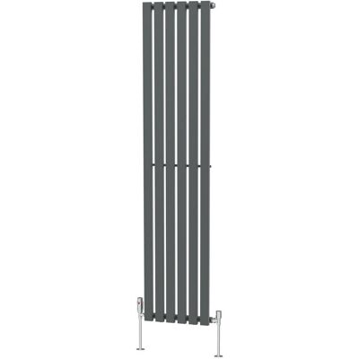 NRG - D-shape - 1800x410mm - Anthracite - Radiator NRG - D-shape - 1800x410mm - Anthracite - Radiator