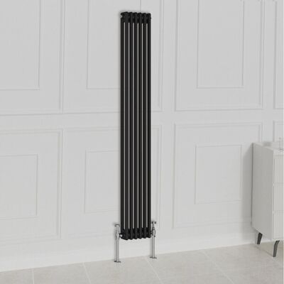 NRG - Traditional Radiator - Black - 1800x290mm - Radiator NRG - Traditional Radiator - Black - 1800x290mm - Radiator