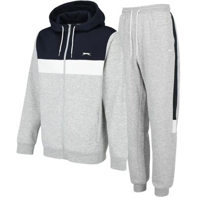 Slazenger 2XL Full Zip Tracksuit - Mens Casual Sportswear Slazenger 2XL Full Zip Tracksuit - Mens Casual Sportswear