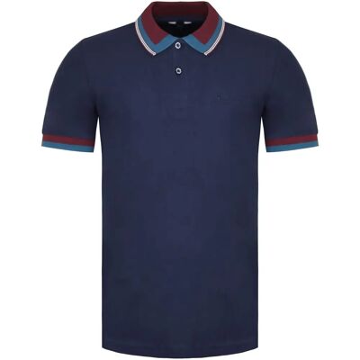 Ben Sherman Dark Navy Cotton Polo Shirt - Size Small Ben Sherman Dark Navy Cotton Polo Shirt - Size Small