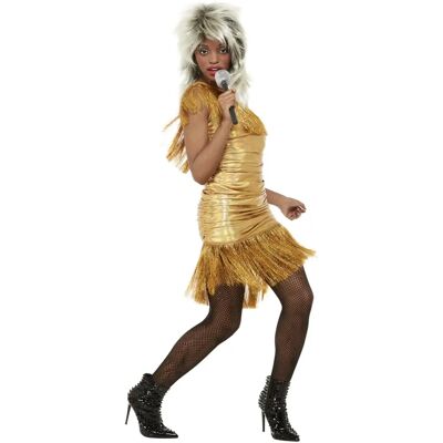 Smiffys Gold Legend Tina Costume - Icon & Idol Outfit Smiffys Gold Legend Tina Costume - Icon & Idol Outfit