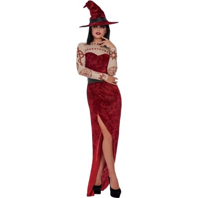Smiffys Kvinnlig Satanisk Häxkostym - Storlek 16-18 Smiffys Kvinnlig Satanisk Häxkostym - Storlek 16-18