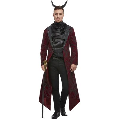 Smiffys Deluxe Röd Djävel Kostym - Halloween Smiffys Deluxe Röd Djävel Kostym - Halloween