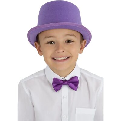 Smiffys Kids Purple Top Hat - Children’s Fancy Dress Accessory - Top Hat - Violet Smiffys Kids Purple Top Hat - Children’s Fancy Dress Accessory - Top Hat - Violet