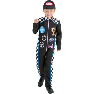 Strój wyścigowego kierowcy Smiffys 99773 - Dzieci Unisex L 10-12 lat Strój wyścigowego kierowcy Smiffys 99773 - Dzieci Unisex L 10-12 lat