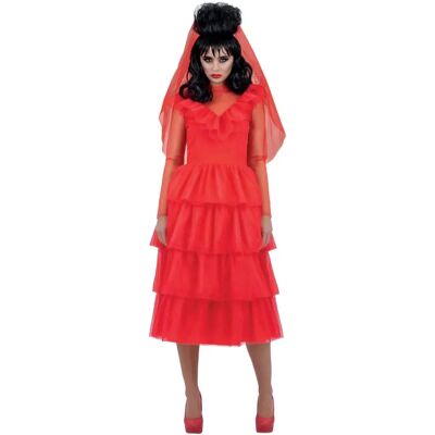Smiffys 81007L Red Fancy Dress Costume - Costume Smiffys 81007L Red Fancy Dress Costume - Costume