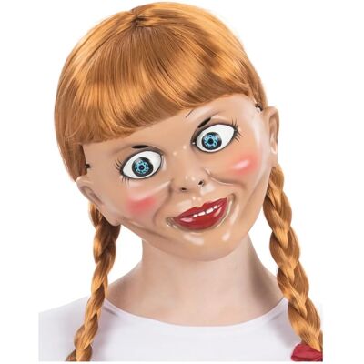 Maska Annabelle od Smiffys - Horror Maska dla Dorosłych Maska Annabelle od Smiffys - Horror Maska dla Dorosłych