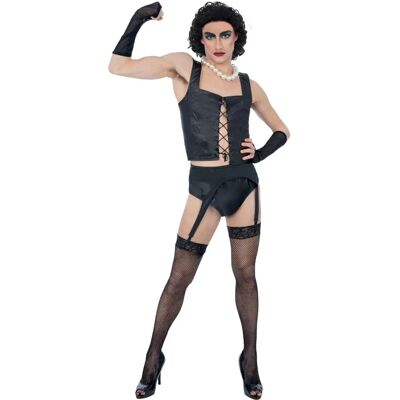 Smiffys Frank N Furter Kostüm - Korsett, Hose, M Größe Smiffys Frank N Furter Kostüm - Korsett, Hose, M Größe