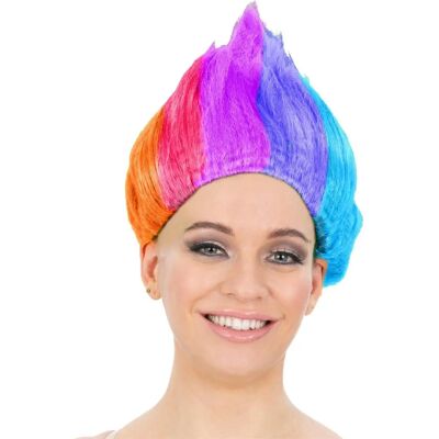 Smiffys 80119 Costume - Parrucca Troll Arcobaleno Smiffys 80119 Costume - Parrucca Troll Arcobaleno