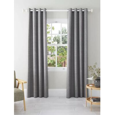 John Lewis - Textured Weave Recycled Polyester - Eyelet - Curtains John Lewis - Textured Weave Recycled Polyester - Eyelet - Curtains
