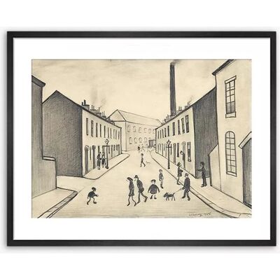 John Lewis - North James Henry Street, Salford - Framed Print John Lewis - North James Henry Street, Salford - Framed Print