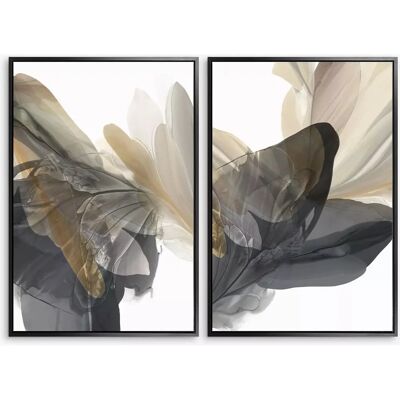 John Lewis - Emerging Gold I & II - Grey - Canvas Print John Lewis - Emerging Gold I & II - Grey - Canvas Print