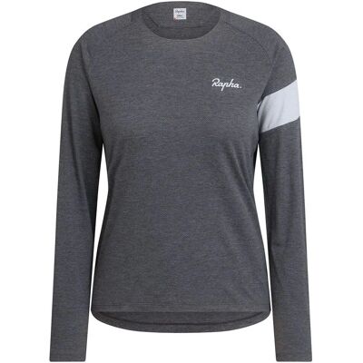 RAPHA - Trail Tech LS Jersey - Grigio - M - Jersey RAPHA - Trail Tech LS Jersey - Grigio - M - Jersey