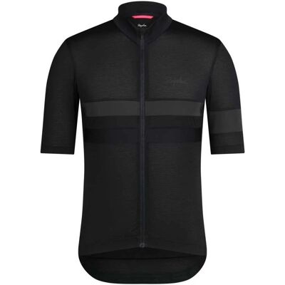 Rapha - Brevet Lightweight - Noir/GrisFoncé - XL - Jersey - Publicité Rapha - Brevet Lightweight - Noir/GrisFoncé - XL - Jersey - Publicité