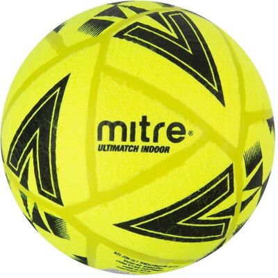 Mitre Ultimatch Hallenfußball - 4 - Gelb/Schwarz Mitre Ultimatch Hallenfußball - 4 - Gelb/Schwarz