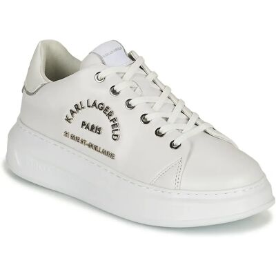 Karl Lagerfeld White Sneakers - Kapri Metal Maison - Casual Shoe Karl Lagerfeld White Sneakers - Kapri Metal Maison - Casual Shoe