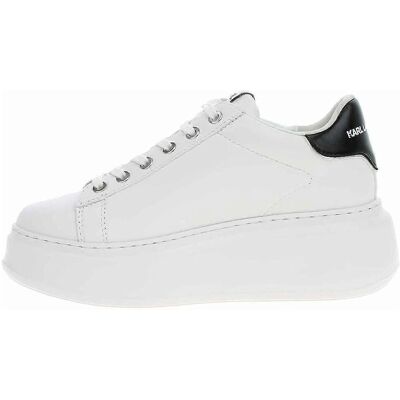 Karl Lagerfeld Hvide Lædersko - Low-Top Anakapri - Sko Karl Lagerfeld Hvide Lædersko - Low-Top Anakapri - Sko